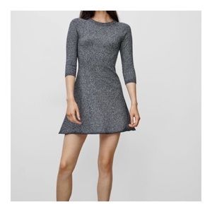 Aritzia Sunday Best Tolle Dress - Grey XS Sweater Dress